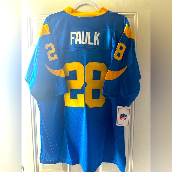 Mitchell & Ness Other - 🏈SOLD🔥St Louis Rams Faulk 💙